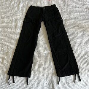 Black Cargo Pants